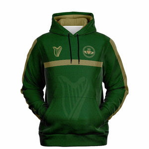 Eternal Claddagh Green-Gold Hoodie