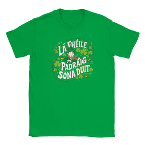 Happy St Patrick's Day As Gaeilge T-shirt - Urban Celt