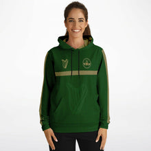 Load image into Gallery viewer, Eternal Claddagh Green-Gold Hoodie
