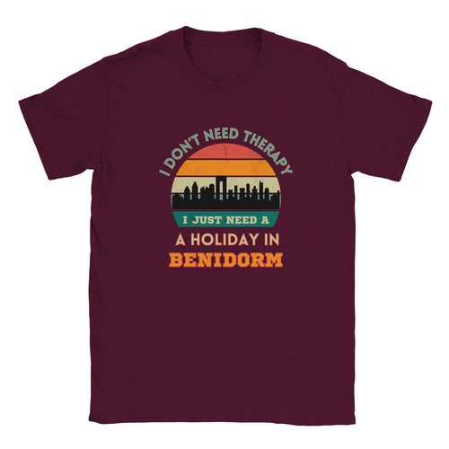 Benidorm Holiday Therapy T-shirt - Urban Celt