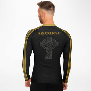 Irish Republic Black-Gold UV Rashguard