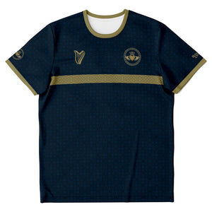 Navy-Gold Claddagh Unisex Jersey