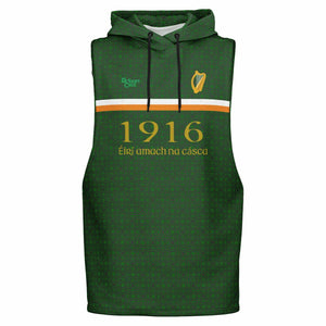 1916 Easter Rising Sleeveless Hoodie