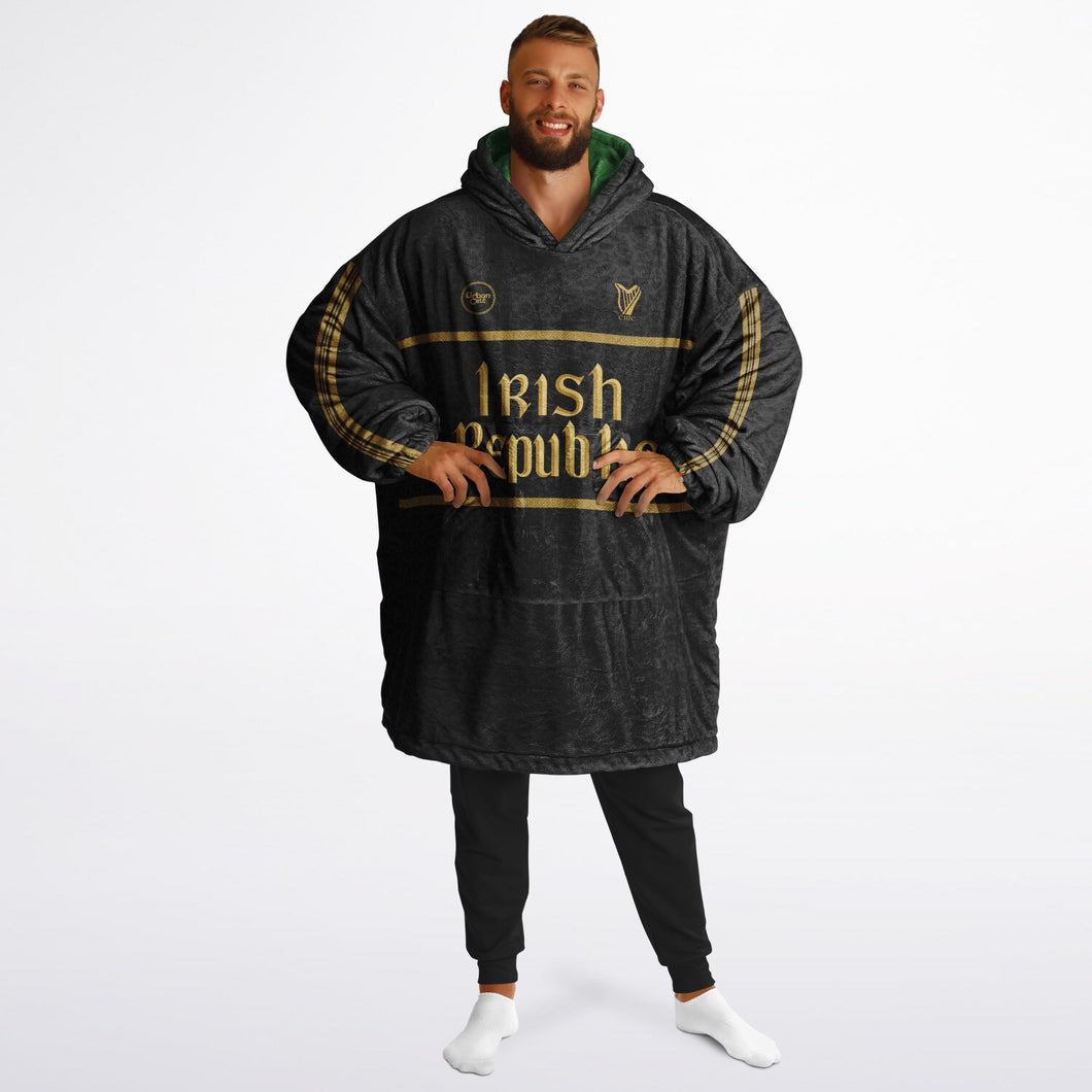 1916 Easter Rising 2 in 1 Reversible Fleece Lined Hoodie