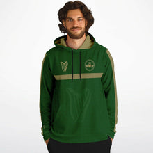 Load image into Gallery viewer, Eternal Claddagh Green-Gold Hoodie
