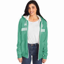 Load image into Gallery viewer, Harp &amp; Shamrock Fleece Lined Ziphoodie

