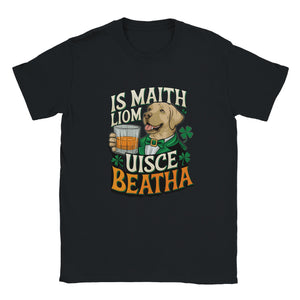 Is maith liom uisce beatha T-shirt - Urban Celt