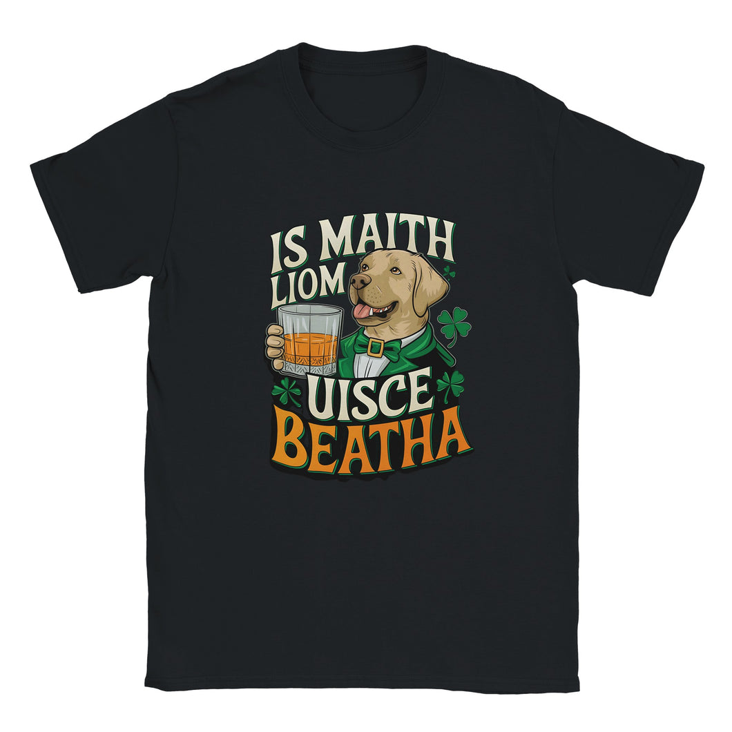 Is maith liom uisce beatha T-shirt - Urban Celt