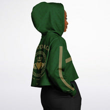 Load image into Gallery viewer, Eternal Claddagh Dance Crop Hoodie
