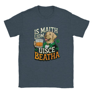 Is maith liom uisce beatha T-shirt - Urban Celt