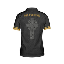 Load image into Gallery viewer, Irish Republic Black-Gold Edition Polo Shirt
