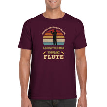 Load image into Gallery viewer, Grumpy Old Man Flute T-shirt
