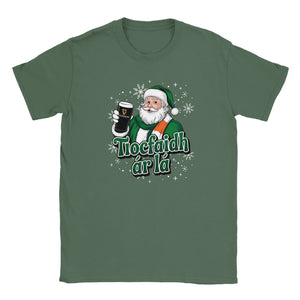 Tiocfaidh ár lá Irish Christmas T-shirt - Urban Celt