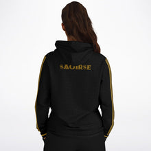 Load image into Gallery viewer, Saoirse Irish Republic Black-Gold Hoodie
