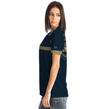 Load image into Gallery viewer, Navy-Gold Claddagh Unisex Jersey
