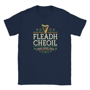 Fleadh Cheoil - Craic agus Ceol T-shirt - Urban Celt