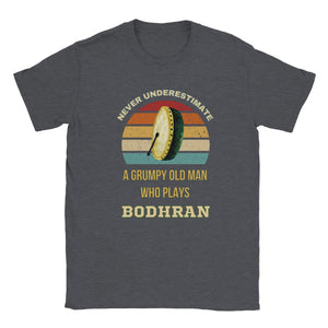 Grumpy Old Man Bodhran T-shirt