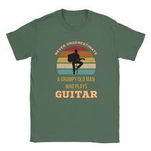 Load image into Gallery viewer, Grumpy Old Man Guitar T-shirt
