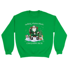 Load image into Gallery viewer, Tiocfaidh ár lá Christmas Greeting Sweatshirt

