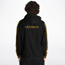 Load image into Gallery viewer, Saoirse Irish Republic Black-Gold Hoodie
