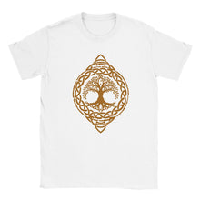 Load image into Gallery viewer, Celtic Tree of Life T-shirt S-112
