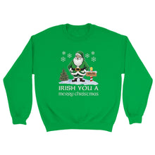 Load image into Gallery viewer, Irish You A Merry Christmas Sweatshirt
