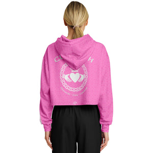 Claddagh Love Dance Crop Hoodie