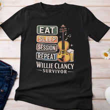Load image into Gallery viewer, Willie Clancy Festival Humor T-shirt
