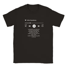 Load image into Gallery viewer, Celtic Symphony Playlist T-shirt
