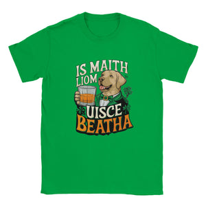 Is maith liom uisce beatha T-shirt - Urban Celt