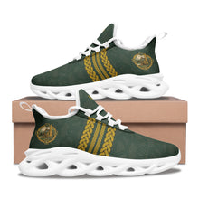 Load image into Gallery viewer, Kerry Dark Green-Gold Trainers
