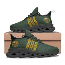 Load image into Gallery viewer, Kerry Dark Green-Gold Trainers
