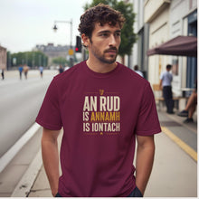 Load image into Gallery viewer, An Rud is Annamh is Iontach T-shirt
