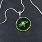 1916 Easter Lily Customizable Pendant Necklace