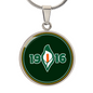 1916 Easter Lily Customizable Pendant Necklace