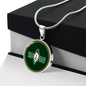 1916 Easter Lily Customizable Pendant Necklace