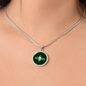 1916 Easter Lily Customizable Pendant Necklace