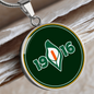 1916 Easter Lily Customizable Pendant Necklace