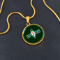 1916 Easter Lily Customizable Pendant Necklace