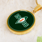 1916 Easter Lily Customizable Pendant Necklace