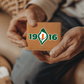1916 Easter Lily Leather Wallet