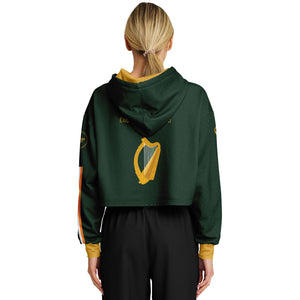 1916 Easter Rising Dance Crop Hoodie