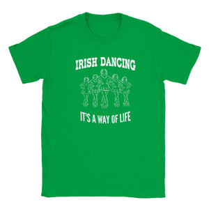 Irish Dancing It's A Way Of Life Kids T-shirt