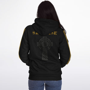 Irish Republic Black-Gold Edition Fleece Lined Hoodie