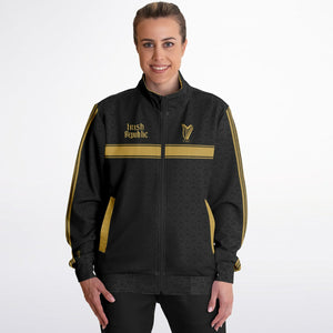 Irish Republic Black-Gold Edition Track Top