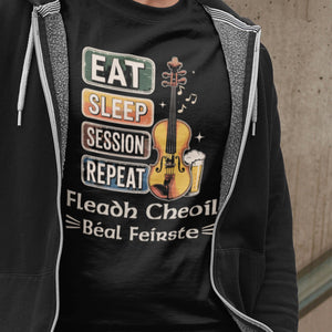 Fleadh Cheoil Belfast Fiddle Session T-shirt