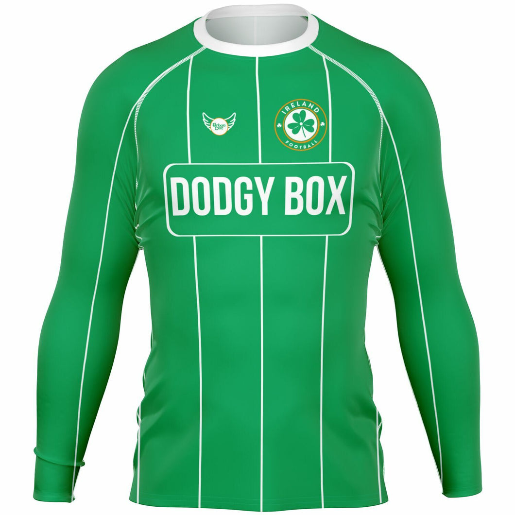 Ireland Dodgy Box Football UV Rashguard