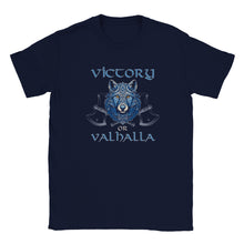 Load image into Gallery viewer, Victory or Valhalla Unisex T-shirt
