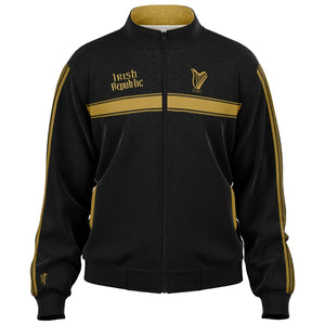 Irish Republic Black-Gold Edition Track Top
