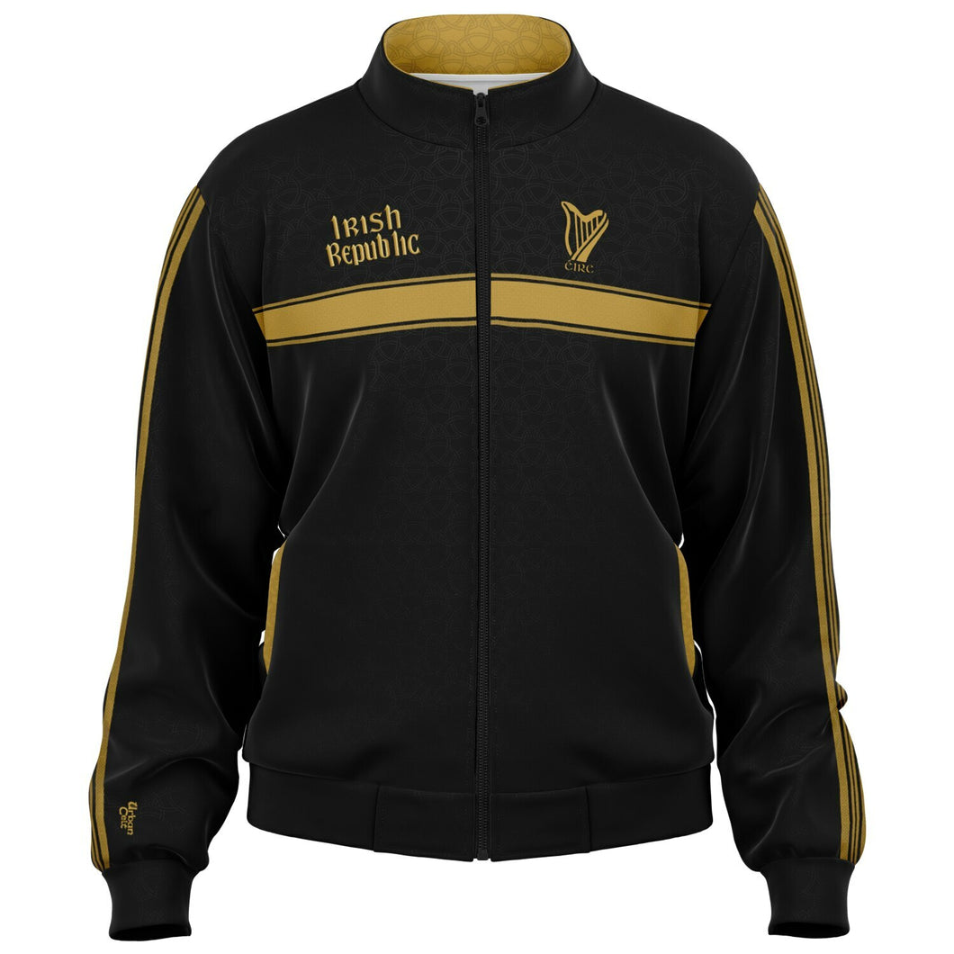Irish Republic Black-Gold Edition Track Top